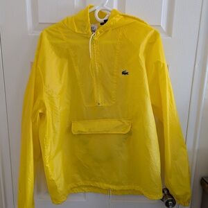 Vintage Izod Lacoste K-way style windbreaker